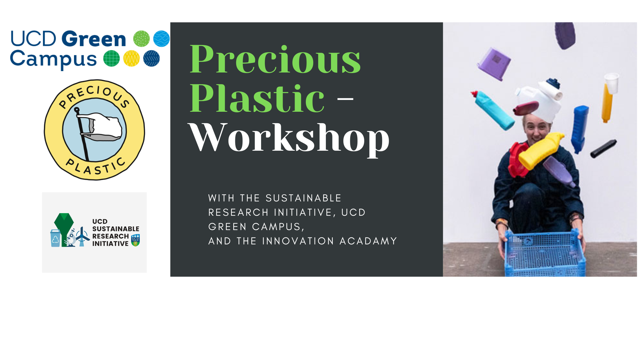 Precious Plastics workshop UCD